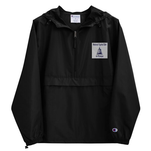 embroidered champion packable jacket