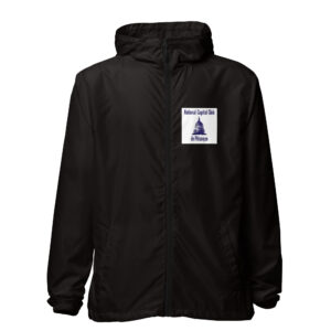 unisex lightweight zip up windbreaker