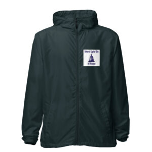 unisex lightweight zip up windbreaker