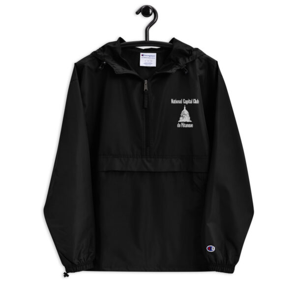 embroidered champion packable jacket