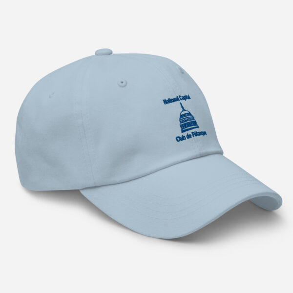 baseball cap light blue adjustable