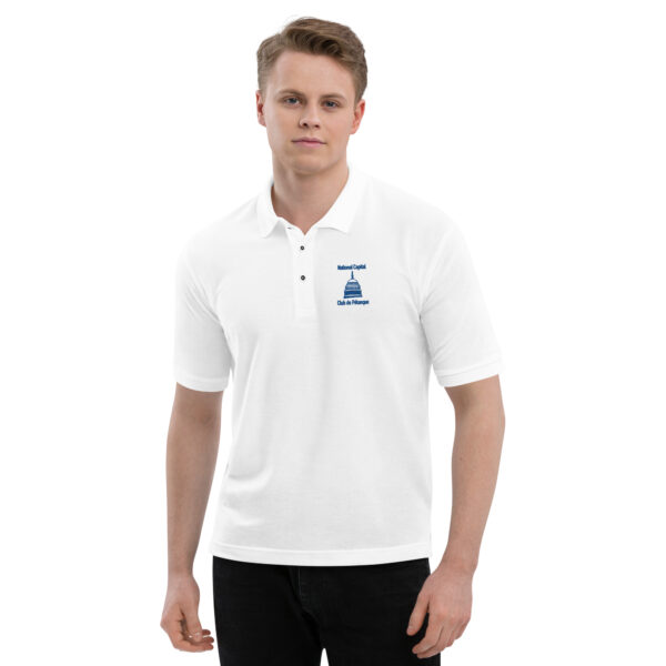 p07 men's premium polo white