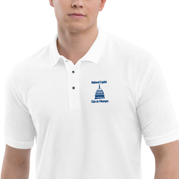p07 men's premium polo white
