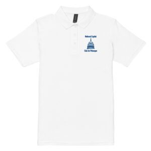 p08 women’s pique polo shirt white